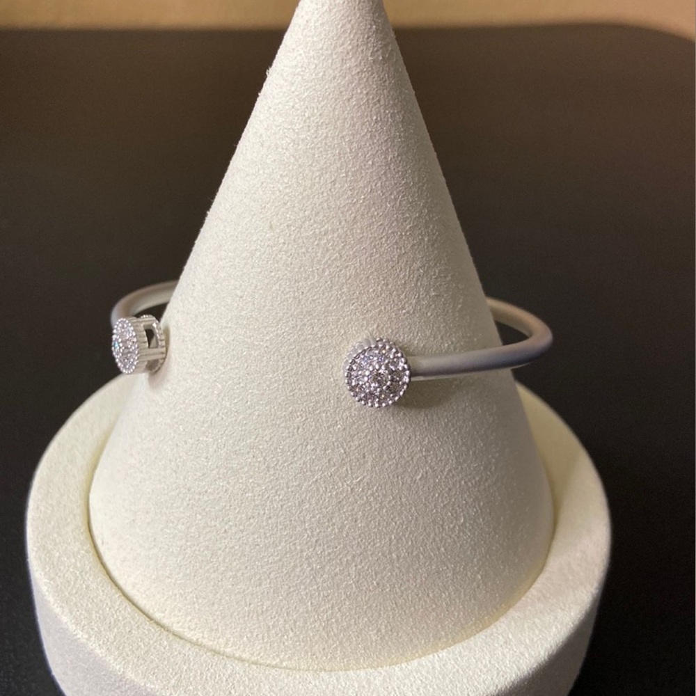 NWOT Freida Rothman Sterling Silver Bracelet with CZ’s